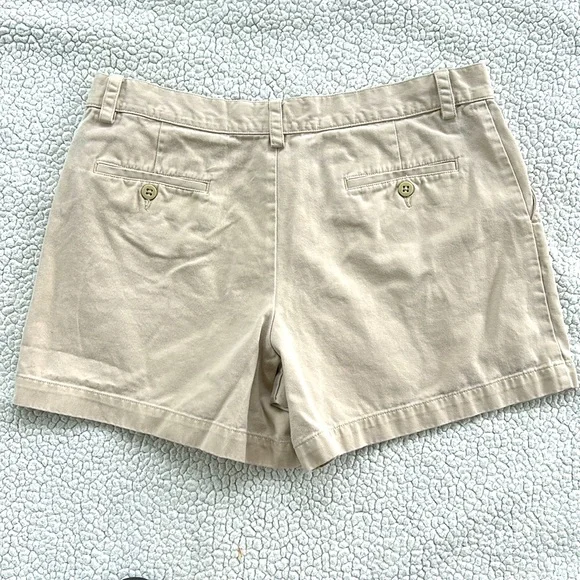 Ralph Lauren Sport Women’s Flat Front Khaki Shorts, Size 10 - Picture 5 of 5